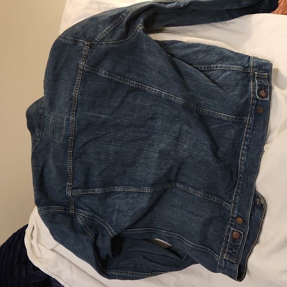 Levis Trucker Jacket Mens XL Blue Denim Jean Button Up Cotton Casual - Picture 5 of 9